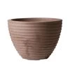 Stewarts 50cm Dark Brown Low Honey Garden Pot Planter -Primus Store 5011431098479