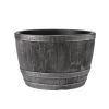 Stewarts 61cm Pewter Effect Blenheim Half Barrel Planter 2 Stewarts 61cm Pewter Effect Blenheim Half Barrel Planter -Primus Store 5011431409312