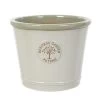 Woodlodge 40cm Cream/Green Glazed Heritage Edwitt Pot -Primus Store 5021346501131