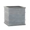 Woodlodge 32cm Grey Wotton Square Pot