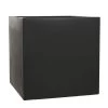 Woodlodge 50cm Black Polylite Cube Planter 1 Woodlodge 50cm Black Polylite Cube Planter -Primus Store 5021346503944