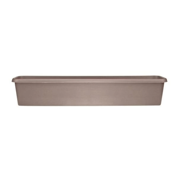 Stewarts 100cm Mocha Terrace Plastic Garden Trough 3 Stewarts 100cm Mocha Terrace Plastic Garden Trough