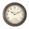 Outside In 12" Bickerton Wall Clock & Thermometer 2 Outside In 12" Bickerton Wall Clock & Thermometer -Primus Store 5050642006187 3d57ad90 ebe8 4598 8a98 7449d4f6a0ab