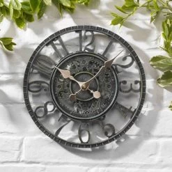 Outside In 12" Verdigris Newby Wall Clock -Primus Store 5050642006415 3