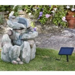 Smart Solar 51cm Rock Fall Solar Water Feature 7 Smart Solar 51cm Rock Fall Solar Water Feature -Primus Store 5050642007931 3