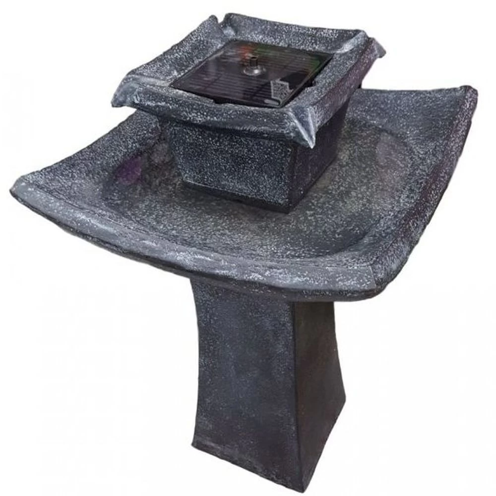 Smart Solar 72cm Pagoda Water Solar Feature 3 Smart Solar 72cm Pagoda Water Solar Feature