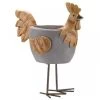 Flamboya 40cm Woodstone Rooster Planter -Primus Store 5050642048149 c9644bef da9e 468a a3d0 ae43dd0e745b