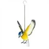La Hacienda Hanging Metal Blue Tit In Flight -Primus Store 5055025558611