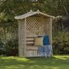 Woodshaw Tansley Wooden Seated Arbour -Primus Store 5055066420724