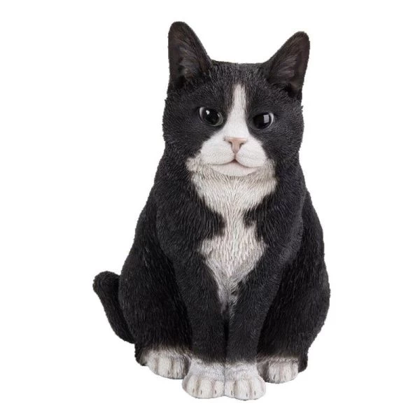 Vivid Arts 30cm Black & White Sitting Cat - XRL-SC35-B 3 Vivid Arts 30cm Black & White Sitting Cat - XRL-SC35-B