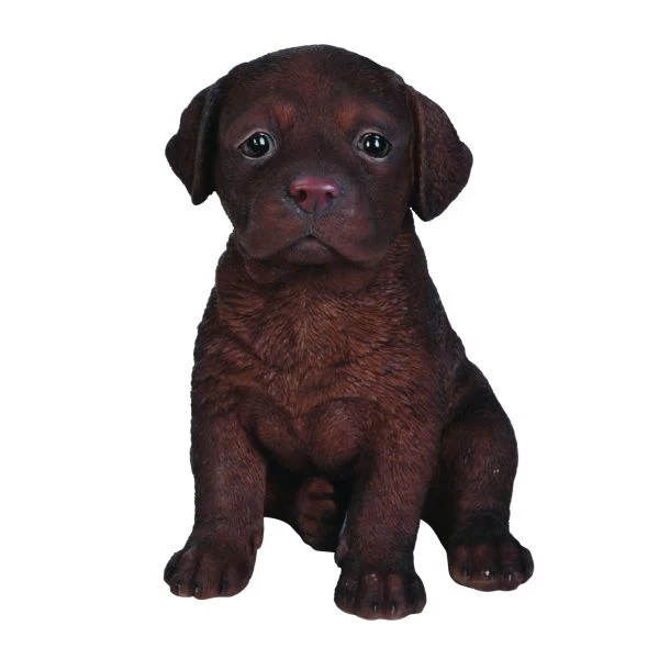 Vivid Arts 17cm Chocolate Labrador Puppy Pet Pals 3 Vivid Arts 17cm Chocolate Labrador Puppy Pet Pals