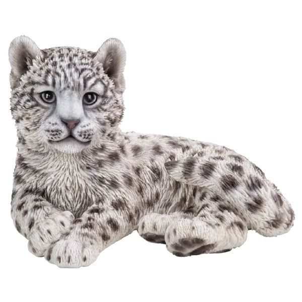 Vivid Arts 26cm Snow Leopard Cub - XRL-SLEP-B 3 Vivid Arts 26cm Snow Leopard Cub - XRL-SLEP-B