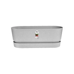 Elho 70cm Living Concrete Greenville Trough Long