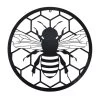 Fallen Fruits 60cm Round Bee Metal Wall Art 1 Fallen Fruits 60cm Round Bee Metal Wall Art -Primus Store 8714982194092