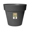 Elho 40cm Anthracite Paris Flower Pot